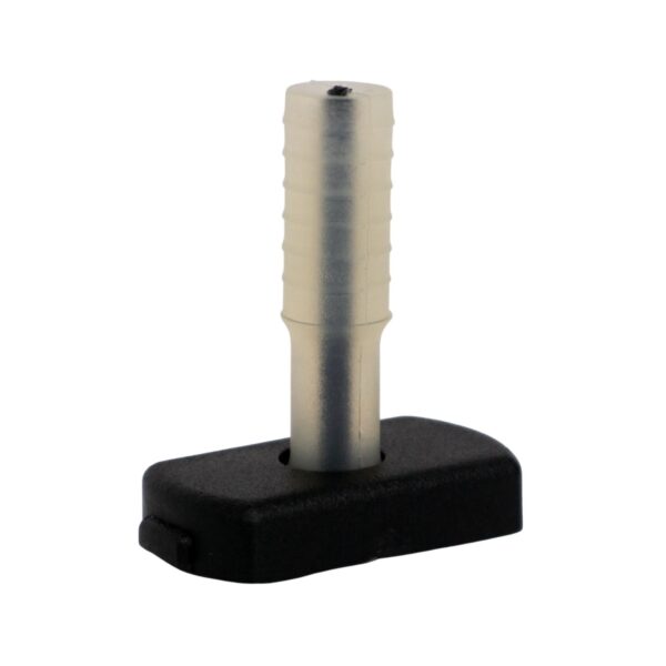 Universal joint tiller extension with cord